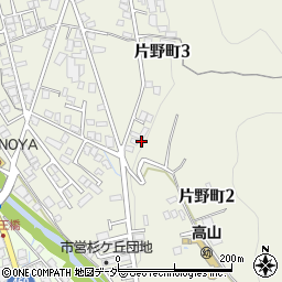 岐阜県高山市片野町3丁目256周辺の地図
