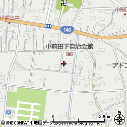 埼玉県深谷市小前田813周辺の地図