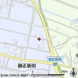 埼玉県熊谷市御正新田20周辺の地図