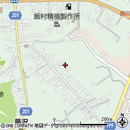 茨城県土浦市藤沢1605周辺の地図
