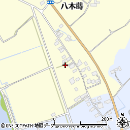 茨城県行方市八木蒔239周辺の地図