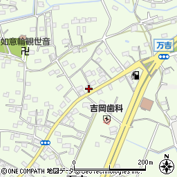 埼玉県熊谷市万吉2376-1周辺の地図
