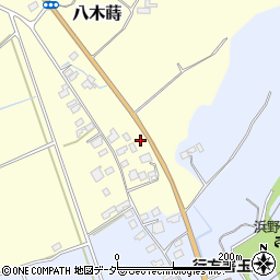 茨城県行方市八木蒔554周辺の地図