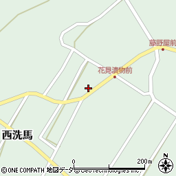 長野県東筑摩郡朝日村西洗馬1367-1周辺の地図