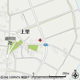 茨城県つくば市上里546-1周辺の地図