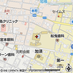 加須市立加須小学校周辺の地図