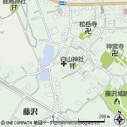 茨城県土浦市藤沢1872周辺の地図