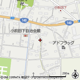 埼玉県深谷市小前田676周辺の地図