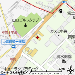 茨城トヨタ自動車土浦北店周辺の地図