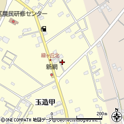 茨城県行方市玉造甲6806周辺の地図