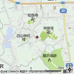 茨城県土浦市藤沢1525周辺の地図