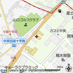 茨城トヨタ自動車土浦北店周辺の地図