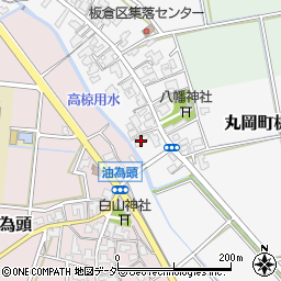 福井県坂井市丸岡町板倉21周辺の地図