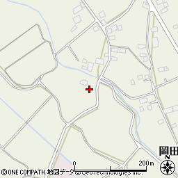 茨城県常総市岡田206周辺の地図