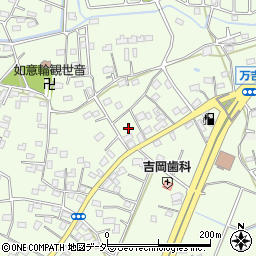 埼玉県熊谷市万吉2376-8周辺の地図