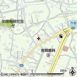 埼玉県熊谷市万吉2376-11周辺の地図