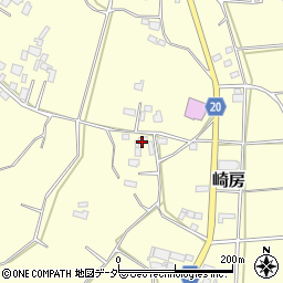 茨城県常総市崎房844周辺の地図