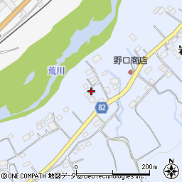埼玉県秩父郡長瀞町岩田132周辺の地図
