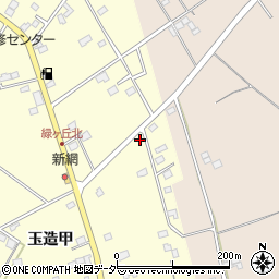 茨城県行方市玉造甲6801周辺の地図