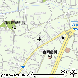 埼玉県熊谷市万吉2376-12周辺の地図