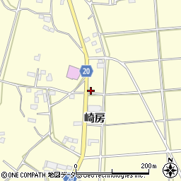 茨城県常総市崎房2374周辺の地図