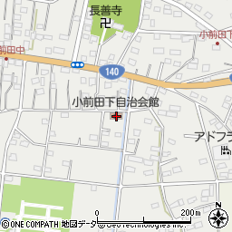埼玉県深谷市小前田810周辺の地図