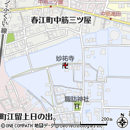 妙祐寺周辺の地図