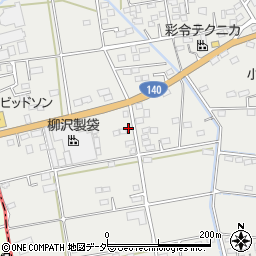 埼玉県深谷市小前田264周辺の地図