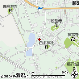 茨城県土浦市藤沢1504周辺の地図