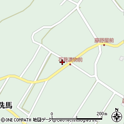 長野県東筑摩郡朝日村西洗馬1360周辺の地図