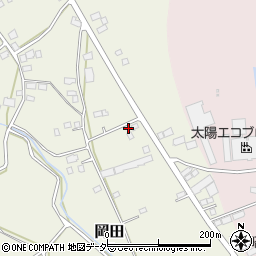 茨城県常総市岡田423周辺の地図