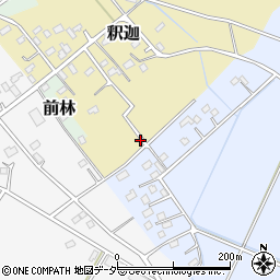 茨城県猿島郡五霞町釈迦9-1周辺の地図