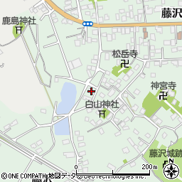 茨城県土浦市藤沢1499周辺の地図