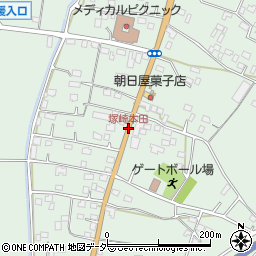 塚崎本田周辺の地図