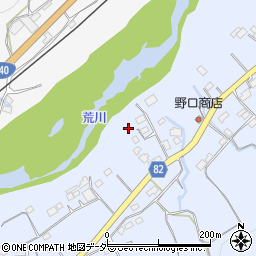 埼玉県秩父郡長瀞町岩田135周辺の地図