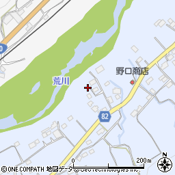 埼玉県秩父郡長瀞町岩田134周辺の地図