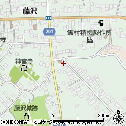 茨城県土浦市藤沢1545-1周辺の地図