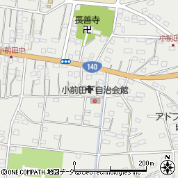 埼玉県深谷市小前田786周辺の地図