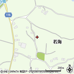 茨城県行方市若海356周辺の地図