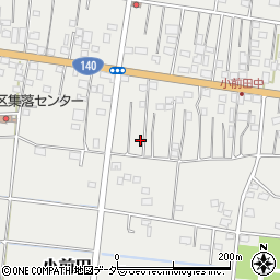 埼玉県深谷市小前田905周辺の地図