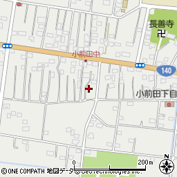 埼玉県深谷市小前田879周辺の地図