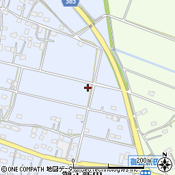 埼玉県熊谷市御正新田121周辺の地図
