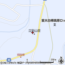 清瀬市立科山荘周辺の地図