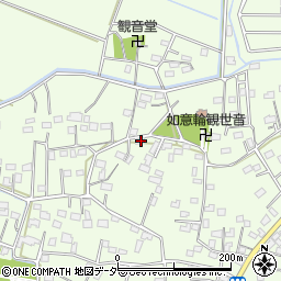 埼玉県熊谷市万吉711-3周辺の地図