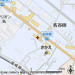 タイヤ館熊谷周辺の地図
