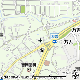 埼玉県熊谷市万吉2412周辺の地図