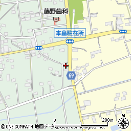 埼玉県深谷市畠山1820周辺の地図