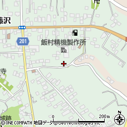 茨城県土浦市藤沢周辺の地図