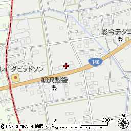 埼玉県深谷市小前田142周辺の地図