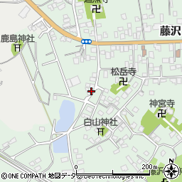 茨城県土浦市藤沢1411周辺の地図